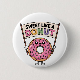 Sweet Like a Donut | キッズ 缶バッジ