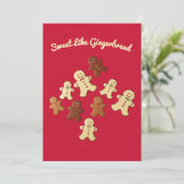 Sweet Like Gingerbread Christmas シーズンカード (スタンド正面)