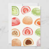 Sweet like mochi, soft like a baby!-babyshower 招待状 (裏面)