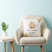 Sweet Little Bee Baby Shower Decorative Pillow クッション (椅子)