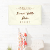 Sweet Little Bites Bakery Logo Vendor Booth 横断幕 (インサイチュ)