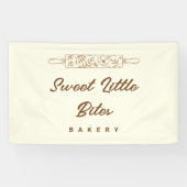 Sweet Little Bites Bakery Logo Vendor Booth 横断幕 (横)