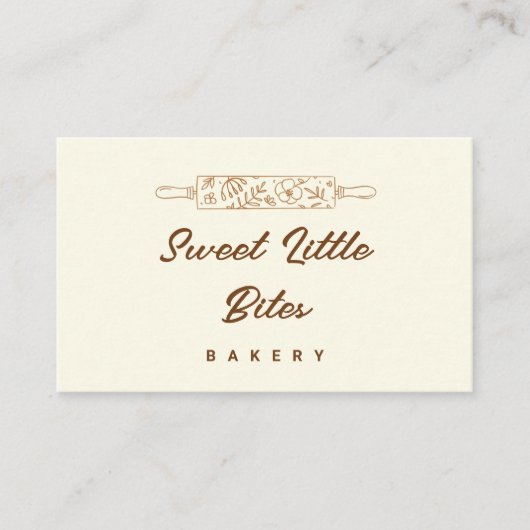 Sweet Little Bites Bakery Reward Loyalty Card 名刺 (正面)
