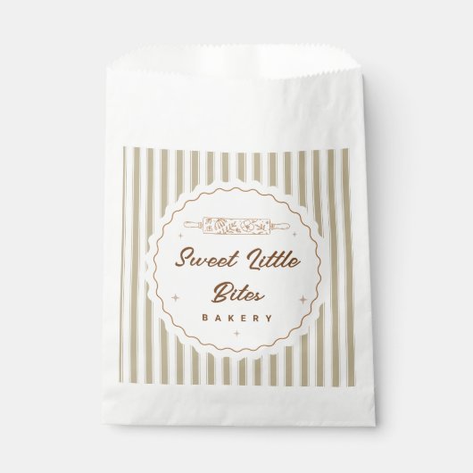 Sweet Little Bites Small Bakery Paper Bag フェイバーバッグ (正面)