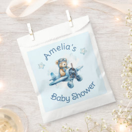 Sweet Little Boy on the Way Baby Shower フェイバーバッグ