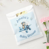 Sweet Little Boy on the Way Baby Shower フェイバーバッグ (封をした状態)