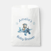 Sweet Little Boy on the Way Baby Shower フェイバーバッグ (正面)