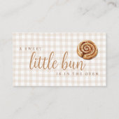 Sweet Little Bun in the Oven Books for Baby 名刺 (裏面)