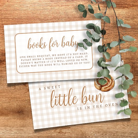 Sweet Little Bun in the Oven Books for Baby 名刺