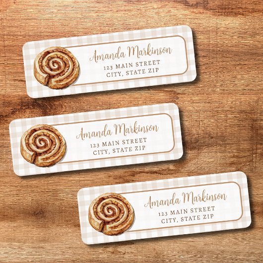 Sweet Little Bun in the Oven Neutral Baby Shower ラベル