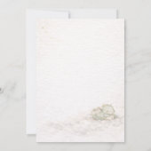 Sweet Little Dragon Baby Shower Invitation 招待状 (裏面)