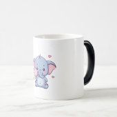 Sweet Little Elephant モーフィングマグカップ (正面右)
