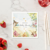 Sweet Little Farm Baby Shower  スタンダードカクテルナプキン (インサイチュ)