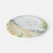 Sweet Little Farm Baby Shower ペーパープレート (アングル)