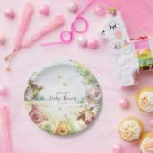Sweet Little Farm Baby Shower ペーパープレート (パーティー)