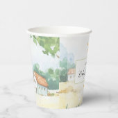 Sweet Little Farm Baby Shower 紙コップ (右)