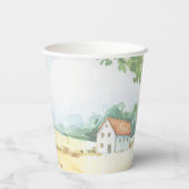 Sweet Little Farm Baby Shower 紙コップ (裏面)