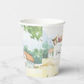 Sweet Little Farm Baby Shower 紙コップ (右)