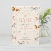 Sweet Little Floral Baby Shower Invitation 招待状 (スタンド正面)