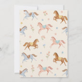 Sweet Little Floral Baby Shower Invitation 招待状 (裏面)
