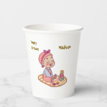 Sweet little girl Happy Birthday