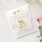 Sweet Little Honey Baby Shower フェイバーバッグ (封をした状態)