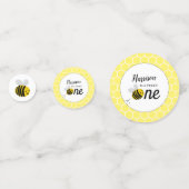 Sweet Little Honey Bee 1st誕生日パーティー写真 コンフェッティ (正面)