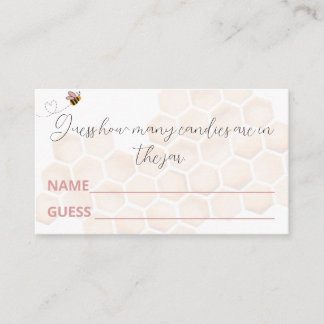 Sweet Little Honey Guessing Game Cards エンクロージャーカード