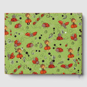 Sweet Little Lady Ladybug Baby Shower  ゲストブック (裏面)