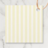 Sweet Little Lemon Baby Shower Thank You フェイバータグ (裏面)