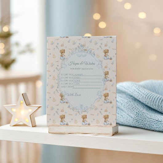 Sweet Little Mouse Baby Shower Enclosure Card エンクロージャーカード