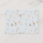 Sweet Little Mouse Baby Shower Enclosure Card エンクロージャーカード (裏面)