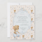 Sweet Little Mouse Baby Shower Invitation 招待状 (正面)
