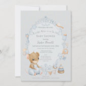 Sweet Little Mouse Baby Shower Invitation 招待状 (正面)