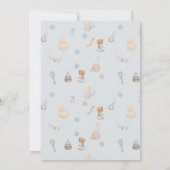 Sweet Little Mouse Baby Shower Invitation 招待状 (裏面)