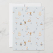 Sweet Little Mouse Baby Shower Invitation 招待状 (裏面)