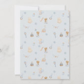 Sweet Little Mouse Baby Shower Invitation 招待状 (裏面)