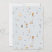 Sweet Little Mouse Birthday Invitation 招待状 (裏面)