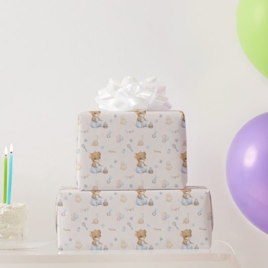 Sweet Little Mouse Wrapping Paper ラッピングペーパー (パーティーギフト)