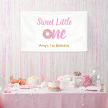 Sweet Little One 1歳の誕生日 ピンクドーナツ