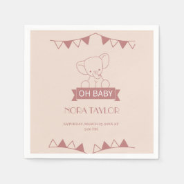 Sweet Little One on the way スタンダードカクテルナプキン