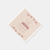 Sweet Little One on the way スタンダードカクテルナプキン (角)