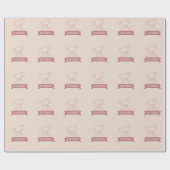 Sweet Little One on the way ラッピングペーパー (フラット)