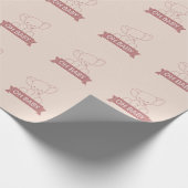 Sweet Little One on the way ラッピングペーパー (角)