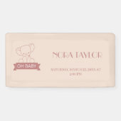 Sweet Little One on the way 横断幕 (横)