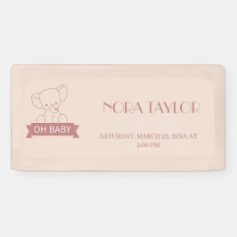 Sweet Little One on the way 横断幕