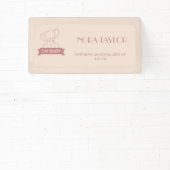 Sweet Little One on the way 横断幕 (インサイチュ)