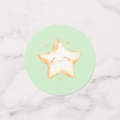 Sweet Little One on the Way Green Baby Shower コンフェッティ (スモール正面)