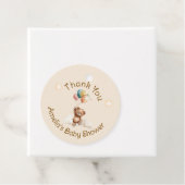 Sweet Little One on the Way Neutral Baby Shower フェイバータグ (インサイチュ)