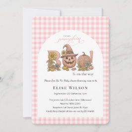 Sweet Little patch pumpkin florals は道中 招待状